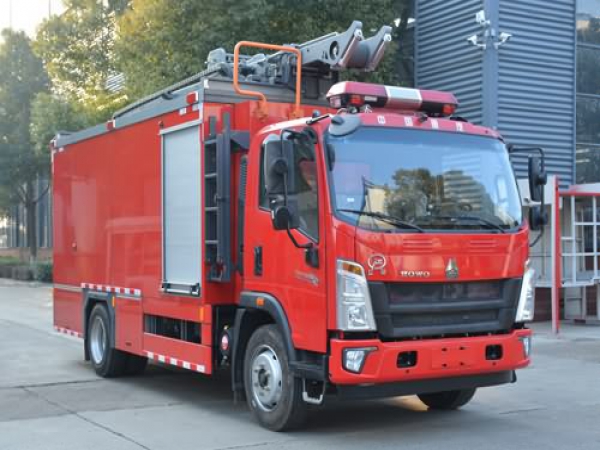 重汽輕卡布管車(水帶敷設(shè)車)